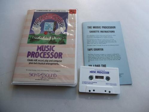 Commodore C64 Music Processor Sight & Sound, Computers en Software, Audio-software, Gebruikt, Overige, Ophalen