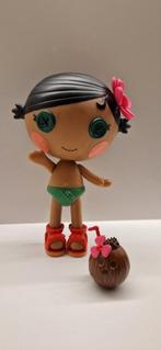 Lalaloopsy Littles 7" Kiwi Tiki Wiki Hawaiian Doll pet Cocon, Ophalen of Verzenden, Gebruikt