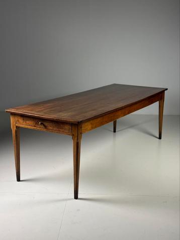 Franse boeren eettafel antiek 247cm beschikbaar voor biedingen