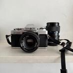 Minolta X-300 met 3 lenzen., Ophalen of Verzenden, Gebruikt, Spiegelreflex, Minolta