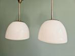 Art Deco hanglamp in wit opaline, Antiek en Kunst, Ophalen of Verzenden