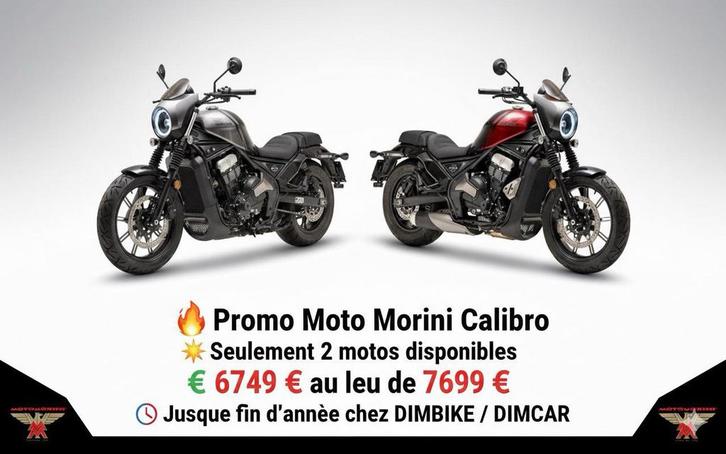 Moto Morini Calibro 700, Motoren, Overige Motoren, meer dan 35 kW, 2 cilinders, Ophalen