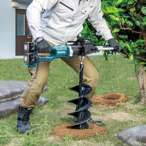 MAKITA DDG460 2 x 18V accu grondboor – TE HUUR, Tuin en Terras, Hand-tuingereedschap, Grondboor, Ophalen