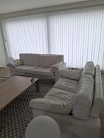 Zetels, Huis en Inrichting, Ophalen, Gebruikt, Leer, Rechte bank