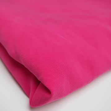 Laatste stuk! 6341) 150x150cm geweven rayon stof fuchsia beschikbaar voor biedingen