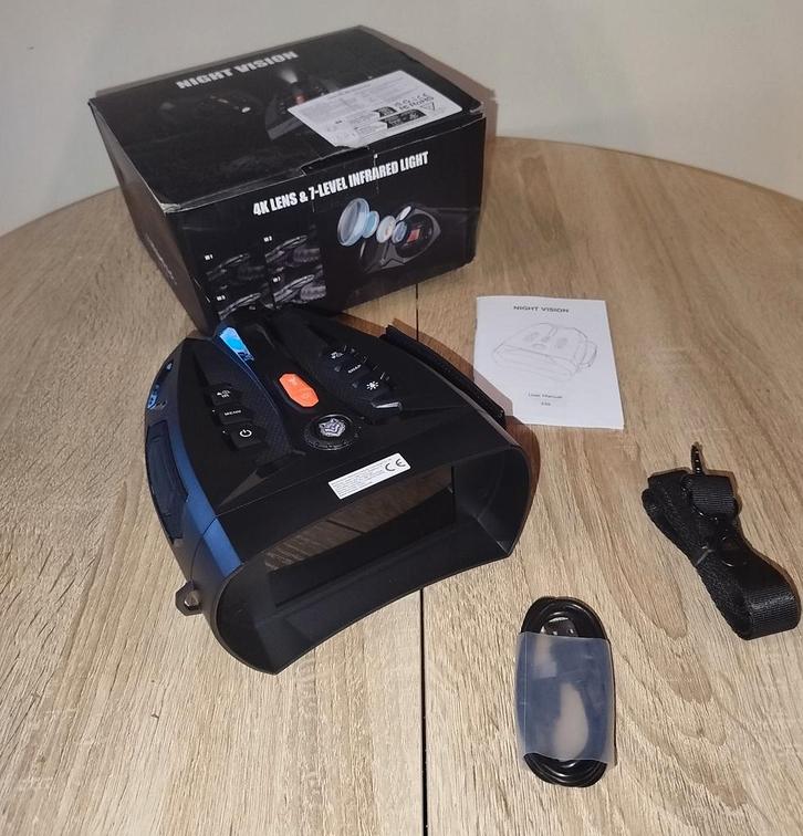 Verrekijker met dag- en nachtzicht, Audio, Tv en Foto, Optische apparatuur | Verrekijkers, Zo goed als nieuw, Ophalen of Verzenden