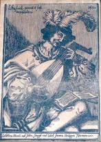 Louis Büfinck Duitse schoolhoutgravure gedateerd 1630, Antiek en Kunst, Kunst | Etsen en Gravures, Ophalen of Verzenden