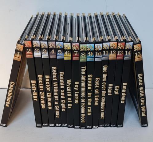 15 DVD'S     Gouden Filmklassiers, Cd's en Dvd's, Dvd's | Klassiekers, Zo goed als nieuw, Overige genres, 1980 tot heden, Alle leeftijden