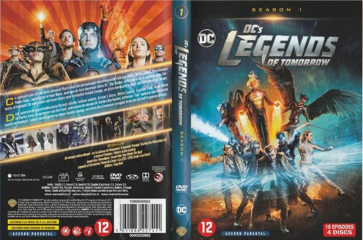 DC's Legends of tomorrow, Cd's en Dvd's, Dvd's | Science Fiction en Fantasy, Zo goed als nieuw, Fantasy, Boxset, Vanaf 12 jaar