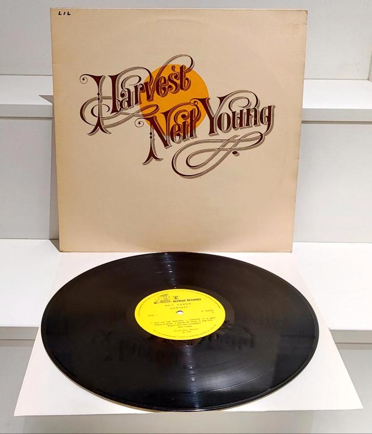 Vinyl LP Neil Young ‎- Harvest (1972), Cd's en Dvd's, Vinyl | Rock, Ophalen of Verzenden