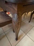 tafel en 6 stoelen, Comme neuf, Enlèvement, Chêne, Retro