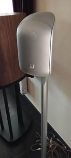 Bowers & Wilkins M1 GRIJS OP HOGE STAANDERS, Audio, Tv en Foto, Luidsprekerboxen, Ophalen, Gebruikt, 60 tot 120 watt, Bowers & Wilkins (B&W)