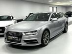 Audi A7 1.8 TFSI 190Cv S-Line S-Tronic Full Options, Autos, Audi, Argent ou Gris, Achat, Entreprise, Noir