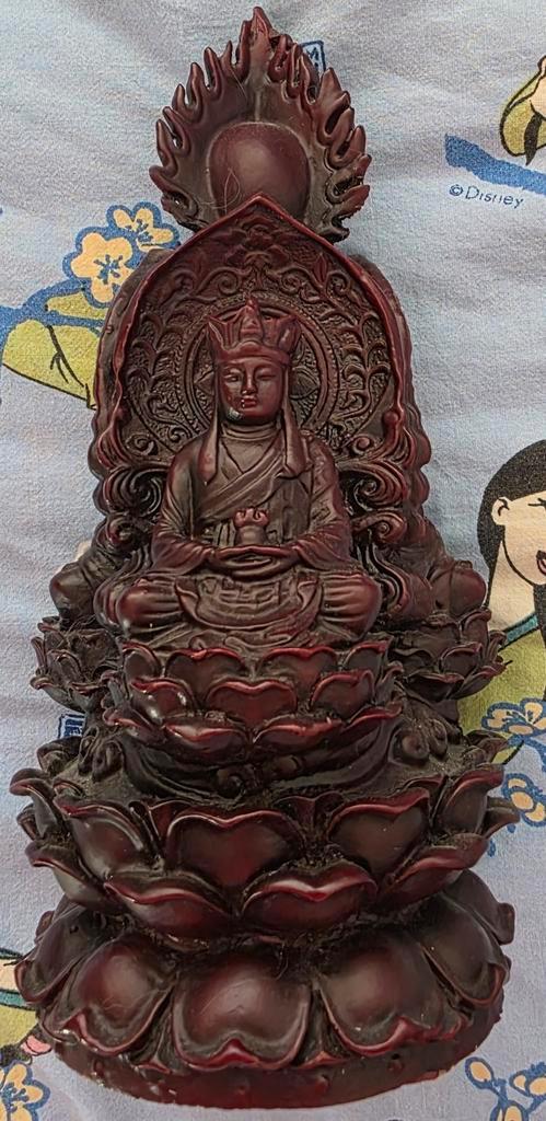 Boeddha/Boddhisattva Sculpuur, Huis en Inrichting, Woonaccessoires | Boeddhabeelden, Zo goed als nieuw, Ophalen of Verzenden