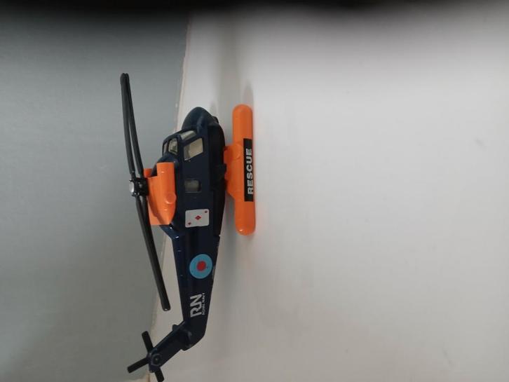 Vintage matchbox super kings k-92 royal navy rescue helikopt, Hobby en Vrije tijd, Modelbouw | Vliegtuigen en Helikopters, Zo goed als nieuw