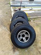 Velgen 6x139,7  Nissan patrol banden 35-12,5 R15  400€, Ophalen, Zo goed als nieuw