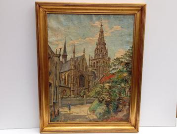 oud schilderij ALBERT SERVAES (1883-1966) beschikbaar voor biedingen