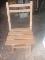 Chaise pliante en bois, Antiquités & Art, Enlèvement ou Envoi