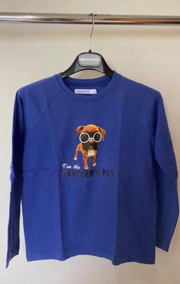 Blauwe sweater van Filou & Friends in maat 140/10 jaar beschikbaar voor biedingen