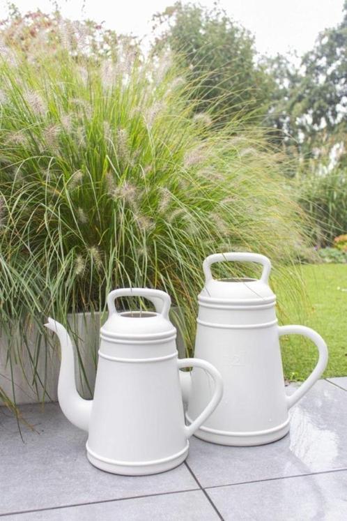 Arrosoir blanc Serres Royales Laeken 8 litres, Tuin en Terras, Gieters, Zo goed als nieuw, Overige materialen, Ophalen