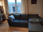 Canapé gris avec rangement / Grey sofa with storage, Enlèvement, Utilisé