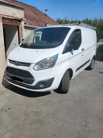 Ford transit custom 2017, 2.0L 130 CV, Autos, Euro 6, 3 places, Boîte manuelle, 2500 kg