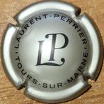 Champagnecapsule LAURENT-PERRIER zilver & zwart nr 58a, Nieuw, Frankrijk, Ophalen of Verzenden, Champagne