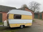 COSY-CAR caravan met sani en voortent MTM 685kg!!, Caravans en Kamperen, Standaardzit, Uitbouw voortent, Tot en met 3, Particulier