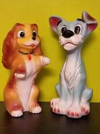 La Belle et Le Clochard @ 2 pouets LEDRA @ vintage, Enlèvement ou Envoi, Utilisé