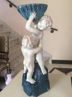 Vaas vintage 54cm hoog azuurblauw, Ophalen