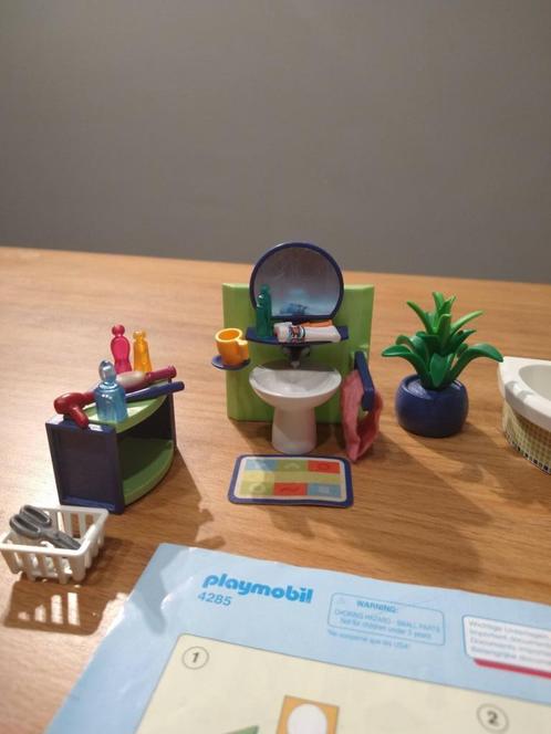 playmobil: 4285 luxe badkamer: €15, Kinderen en Baby's, Speelgoed | Playmobil, Zo goed als nieuw, Complete set, Ophalen