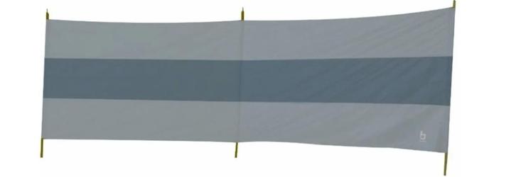 Bo-Camp Brendan windscherm 2-vaks - grijs/antraciet, Caravans en Kamperen, Kampeeraccessoires, Ophalen