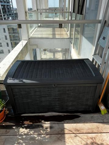 Coffre de rangement/boîte à oreillers de jardin Keter 416 L, Enlèvement, Comme neuf, Synthétique, Autres types