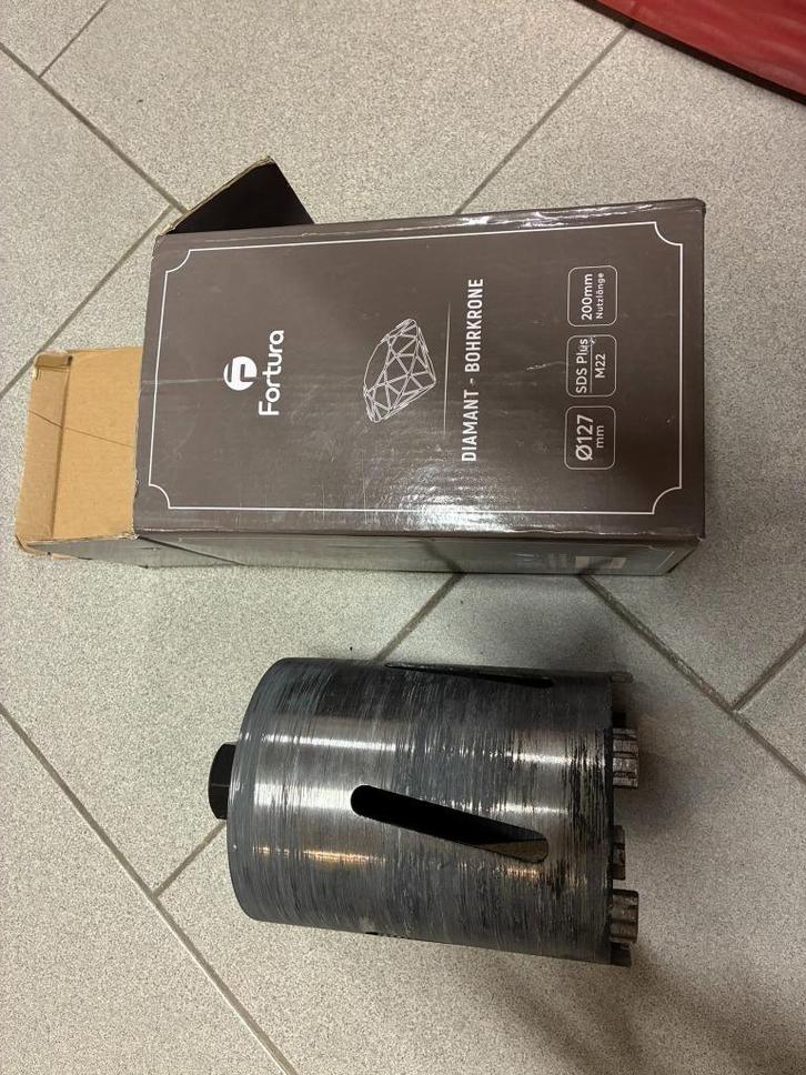Fortura - kernboor Ø127mm, Doe-het-zelf en Bouw, Overige Doe-Het-Zelf en Bouw, Gebruikt, Ophalen