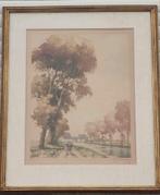 gravure signe roger hebbelinck, Antiek en Kunst, Kunst | Etsen en Gravures, Ophalen of Verzenden