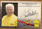 Raymond Poulidor handtekening, Ophalen of Verzenden, Zo goed als nieuw