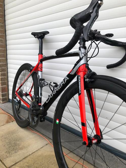 Carrera nitro ts met stages wattage meter, Fietsen en Brommers, Fietsen | Racefietsen, Zo goed als nieuw, Carbon, Ophalen