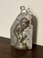 Moule à chocolat ancien en métal galvanisé, bonhomme, Antiquités & Art, Enlèvement