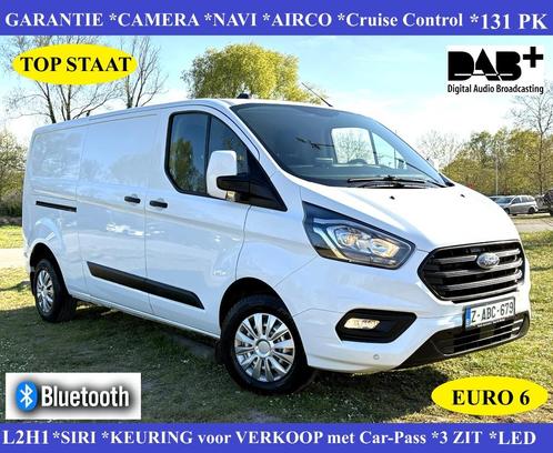 FORD TRANSIT Custom 2.0 TDCi L2H1 *GARANTIE *CAMERA *NAVI, Auto's, Ford, Bedrijf, Te koop, Transit, ABS, Achteruitrijcamera, Adaptieve lichten