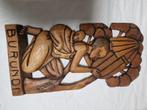 Belle sculture africaine en bois, Antiek en Kunst, Kunst | Beelden en Houtsnijwerken, Ophalen