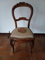 vintage stoel, Huis en Inrichting, Ophalen, Gebruikt, Bruin, Hout