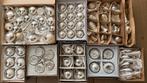Lot zilveren keestballen, oude kerstversiering,vintage kerst, Ophalen, Gebruikt