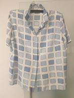 Blouse lucia maat 46, Kleding | Heren, Overhemden, Ophalen of Verzenden, Blauw