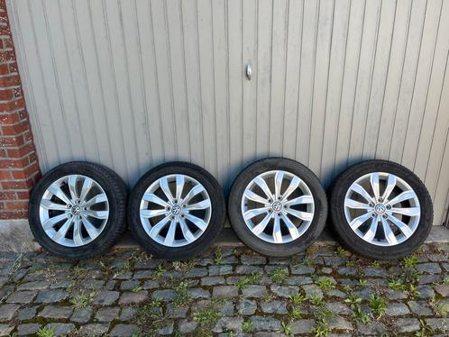Originele VW T-roc Kulmbach winterwielen, Auto-onderdelen, Banden en Velgen, Band(en), Winterbanden, 17 inch, 215 mm, Personenwagen
