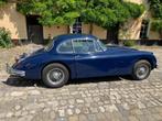 Jaguar XK150 uit 1958, 3,4 kubieke inhoud, Auto's, Achterwielaandrijving, Blauw, Leder, Handgeschakeld