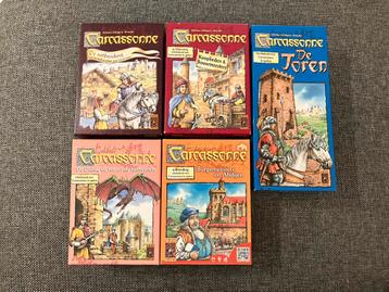 Carcassone uitbreidingen beschikbaar voor biedingen