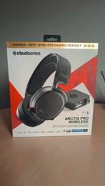 Steelseries Arctıs Pro Wireless, Audio, Tv en Foto, Hoofdtelefoons, Overige merken, Bluetooth, Zo goed als nieuw, Op oor (supra aural)