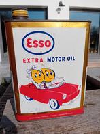 Vintage olieblik ESSO Extra Motor Oil, Verzamelen, Merken en Reclamevoorwerpen, Ophalen of Verzenden, Gebruikt