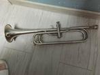 Zilver trompet, Muziek en Instrumenten, Blaasinstrumenten | Trombones, Ophalen, Gebruikt