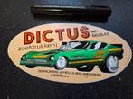 Sticker fun auto racing team Dictus, Ophalen of Verzenden, Zo goed als nieuw, Auto of Motor